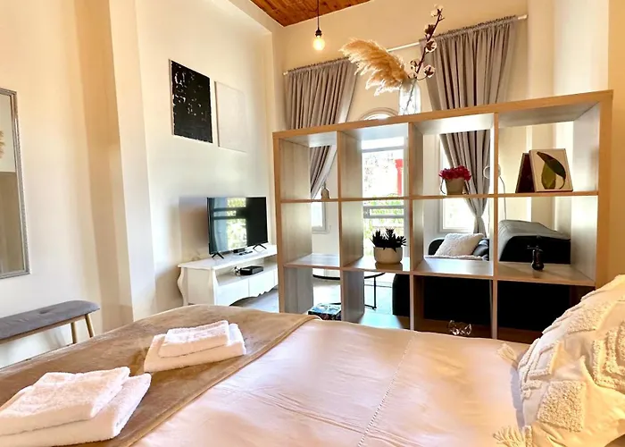 Beautiful Apartment With A Balcony In Downtown